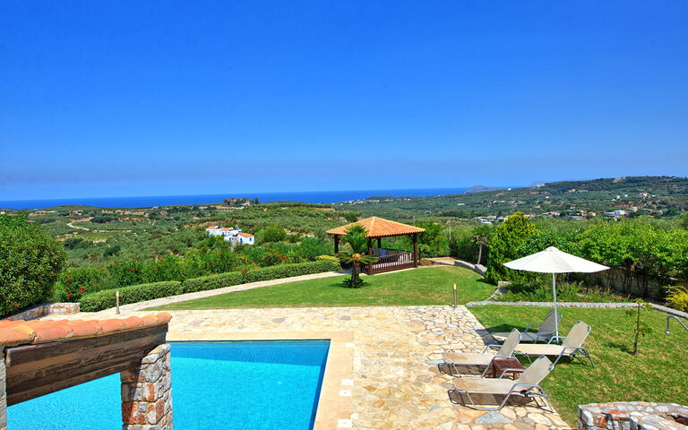 Villa Rodia: Have, pool, Sommer, Udendørs, Visninger