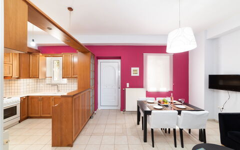 Feriebolig Aria 2: Frokostlokale, Køkken