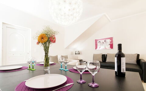 Feriebolig Aria 1: Frokostlokale, Stue