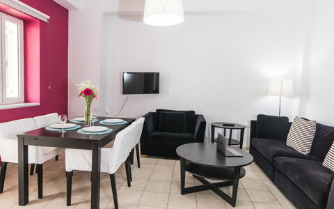 Feriebolig Aria 2: Frokostlokale, Stue