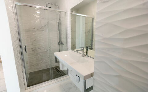 Feriebolig Aria 3: Badeværelse