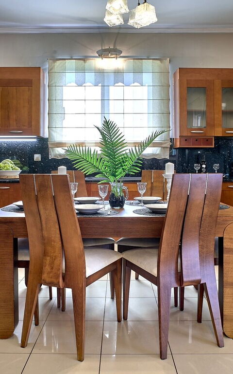 Villa Milon: Frokostlokale, Køkken