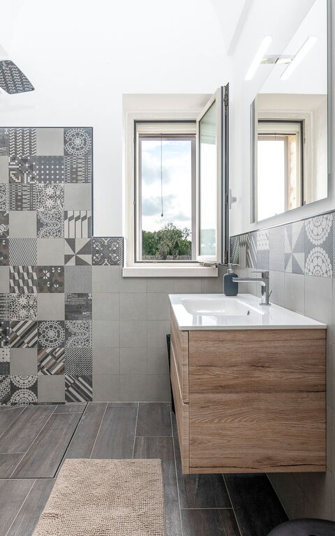 Villa Trullina: Badeværelse