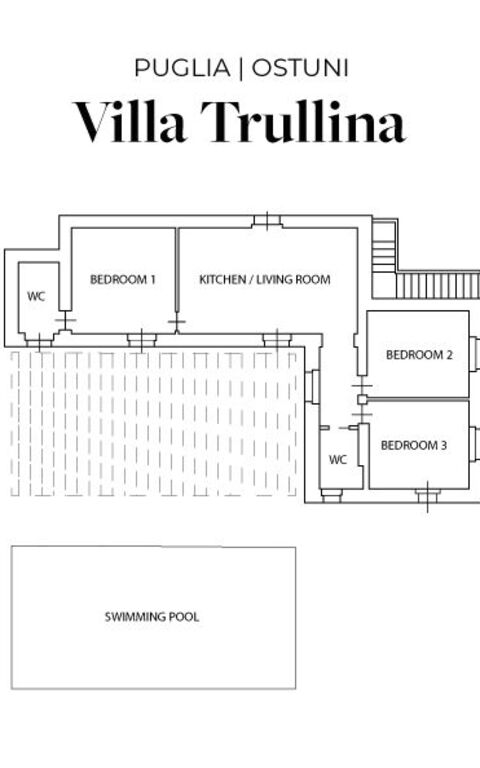 Villa Trullina: Planimetri