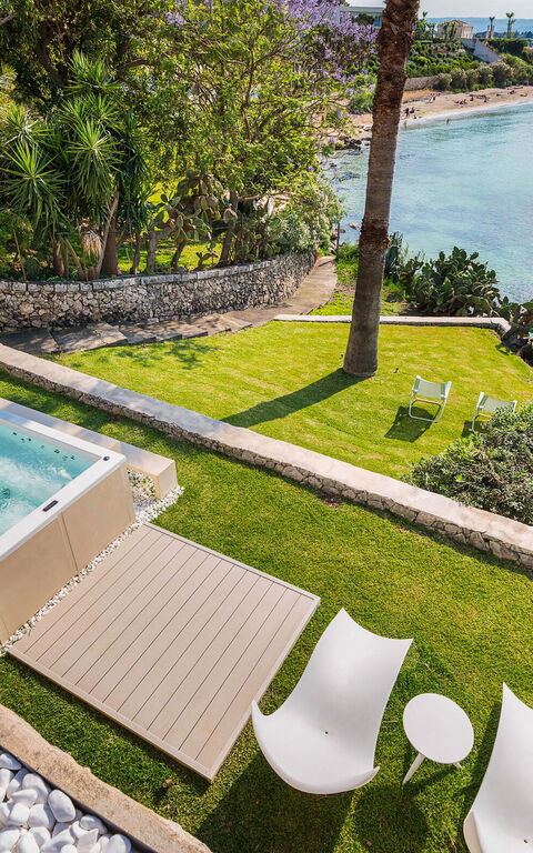 Villa Artemare: boblebad, Have, Udendørs, Udvendige, Visninger