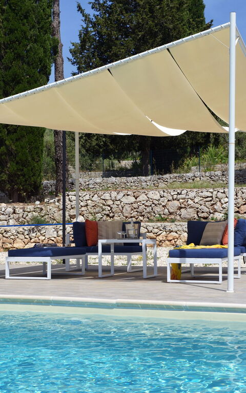 Villa Pica: pool, Sommer, Udendørs