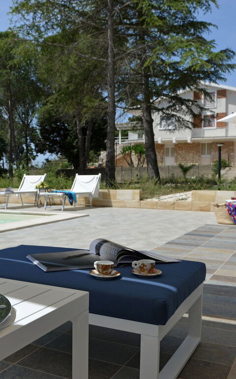 Villa Pica: Have, pool, Sommer, Udendørs