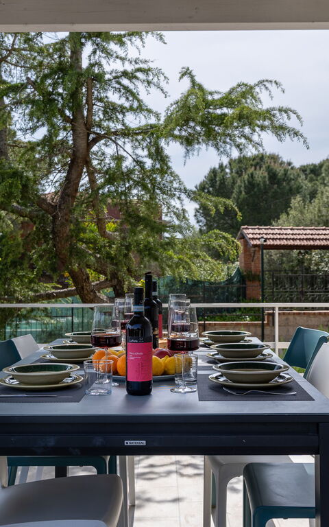 Villa Pica: Altan / terrasse / gårdhave