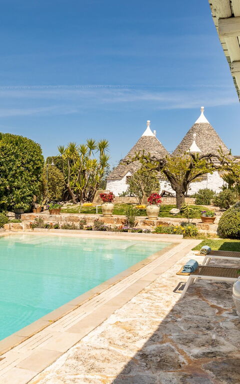 Trullo Patricia Pool: Altan / terrasse / gårdhave, Have, pool, Udendørs