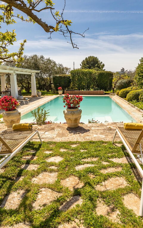 Trullo Patricia Pool: Altan / terrasse / gårdhave, Have, pool, Udendørs