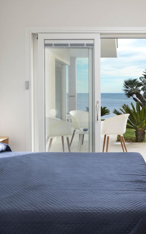 Villa Vera: Altan / terrasse / gårdhave, soveværelse