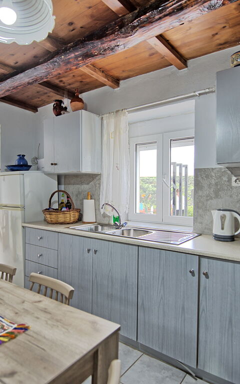 Aretousa: Frokostlokale, Køkken