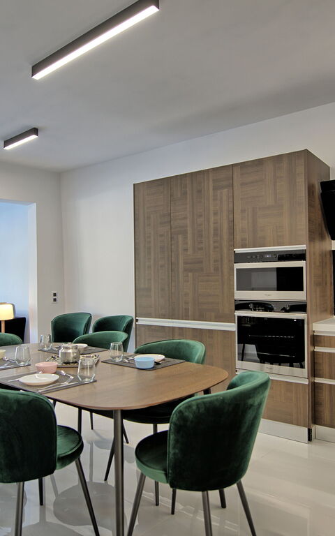 Casa Cafenio: Frokostlokale, Køkken, Stue