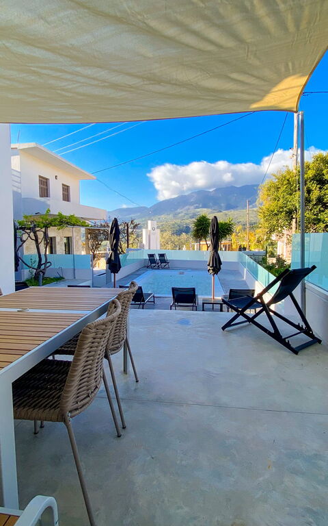 Casa Cafenio: Altan / terrasse / gårdhave, pool, Udendørs, Udvendige