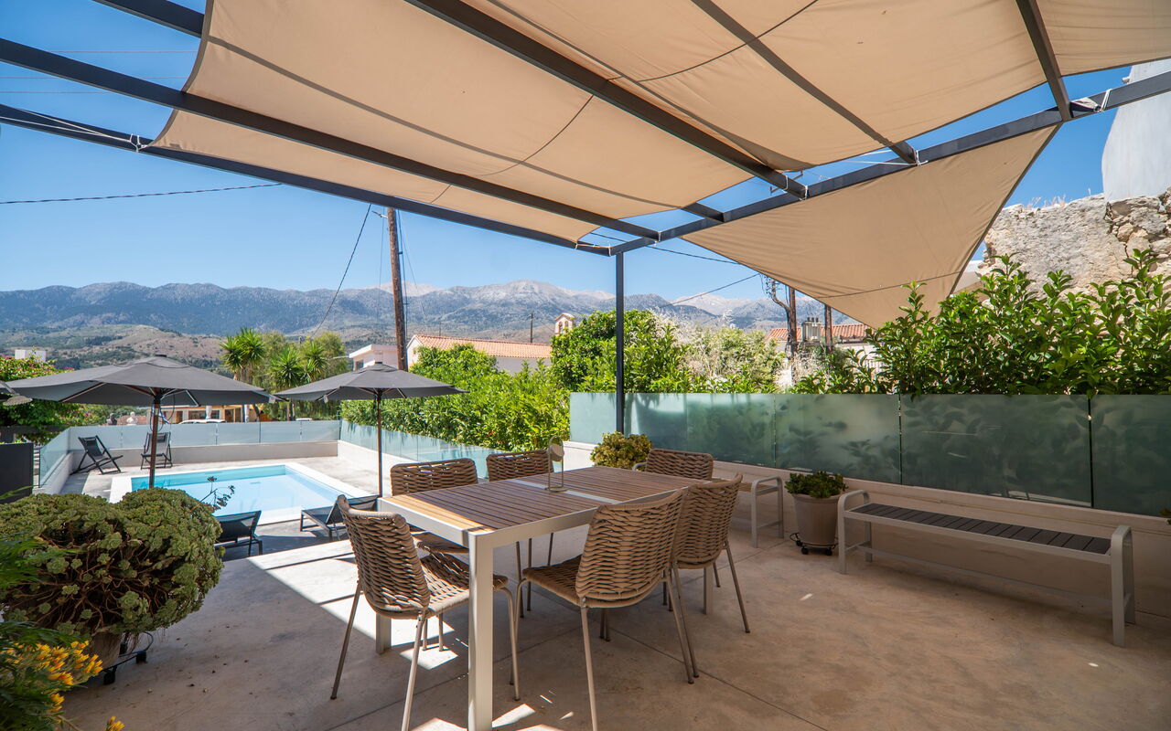 Casa Cafenio: Altan / terrasse / gårdhave, pool, Udendørs