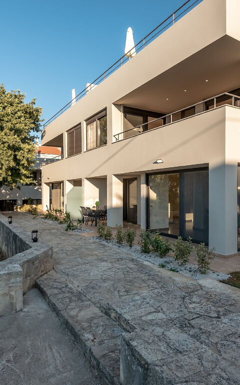 Iris: Have, Udvendige