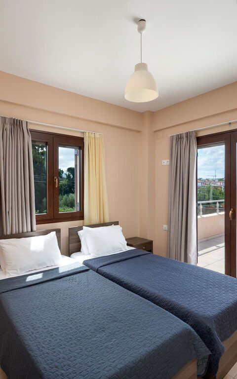 Villa Stratianna: soveværelse