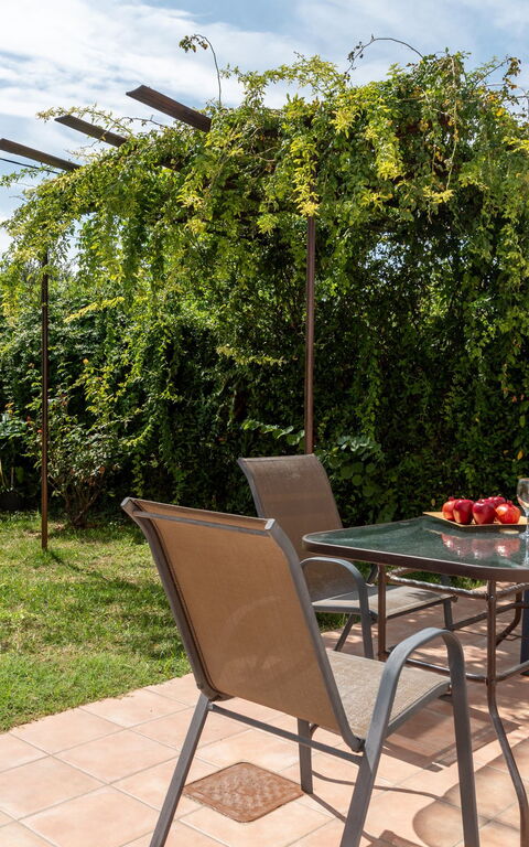 Villa Stratianna: Altan / terrasse / gårdhave, Udendørs, Udvendige