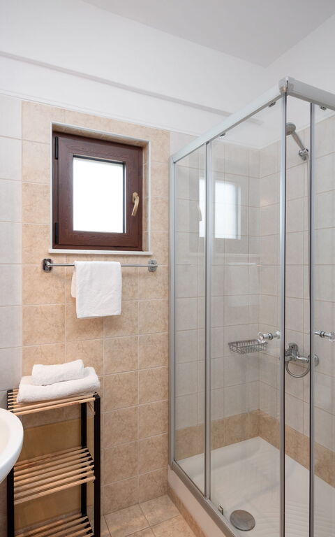 Villa Stratianna: Badeværelse