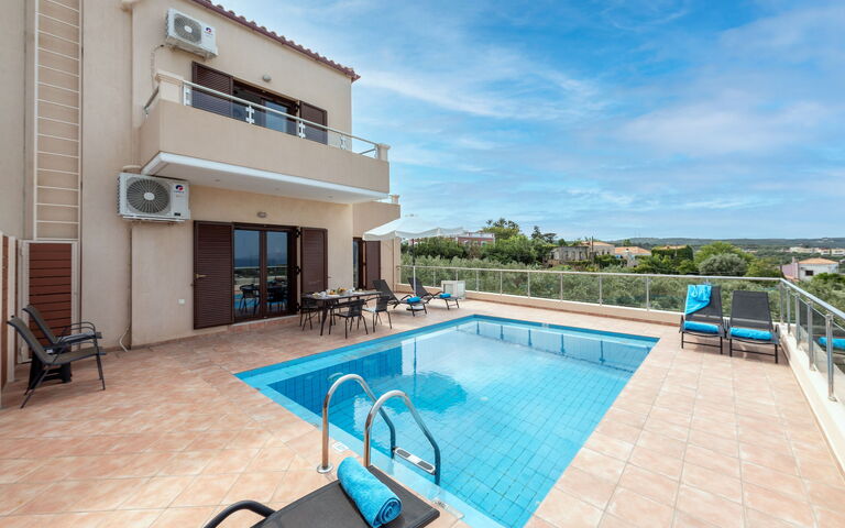 Villa Stratianna: pool, Udendørs, Udvendige