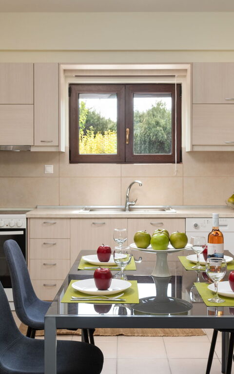 Villa Flora: Frokostlokale, Køkken