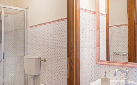 Feriebolig Capanna: Badeværelse