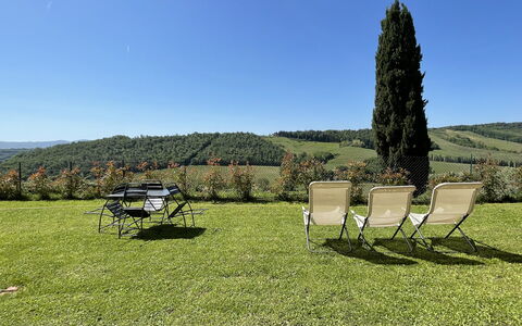 Feriebolig Pesa: Have, Udendørs, Visninger