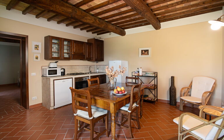 Feriebolig Carro: Frokostlokale, Køkken, Stue