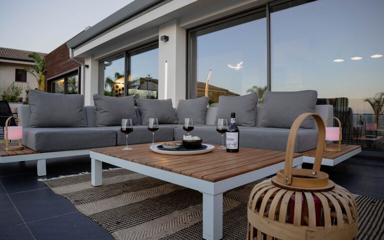 Villa Vincenzo: Altan / terrasse / gårdhave, Udendørs, Udvendige