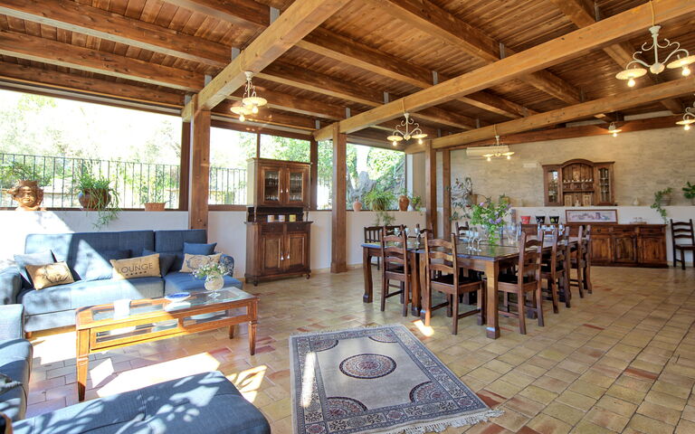 Villa Maddalena: Frokostlokale, Stue