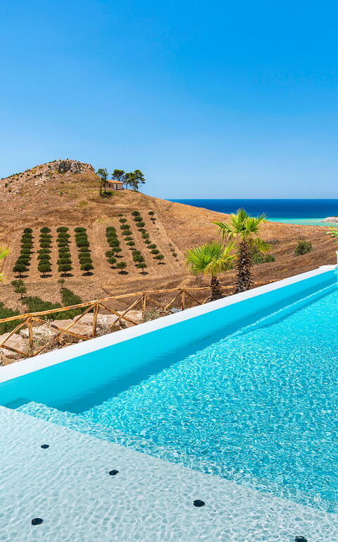 Villa Domizia: pool, Visninger