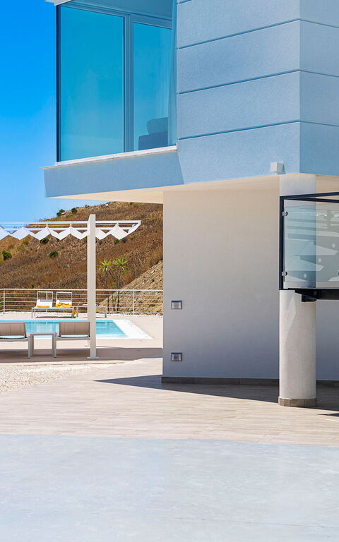 Villa Domizia: Udvendige