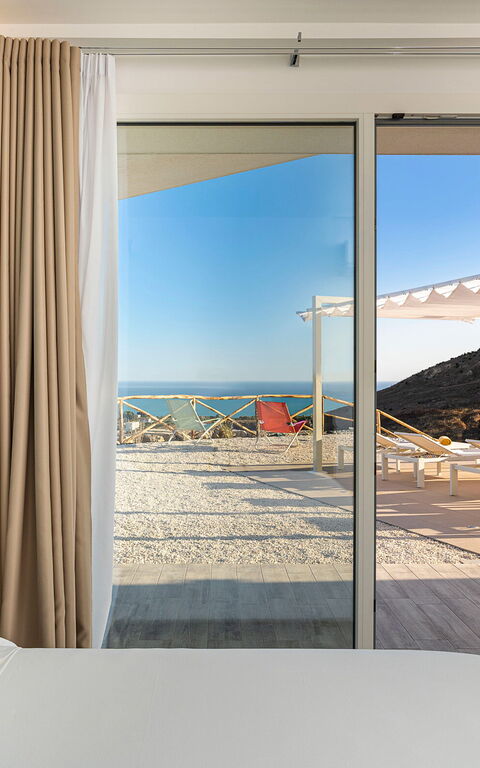 Villa Domizia: soveværelse