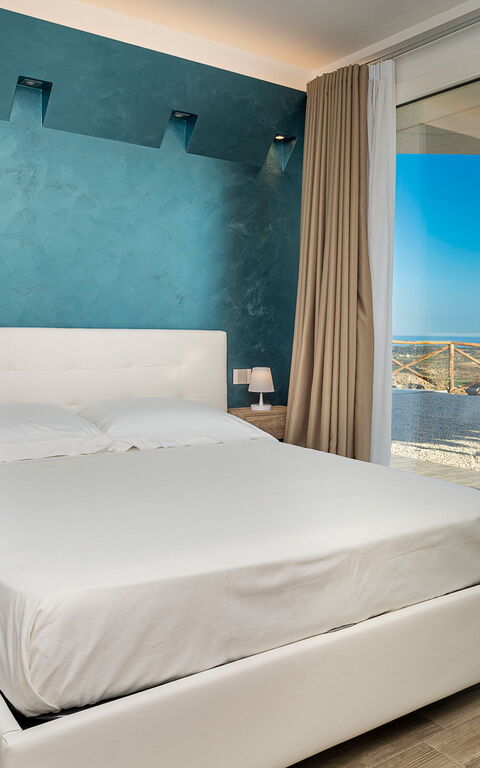 Villa Domizia: soveværelse