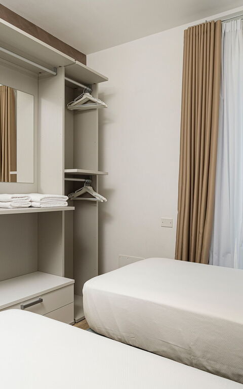 Villa Domizia: soveværelse