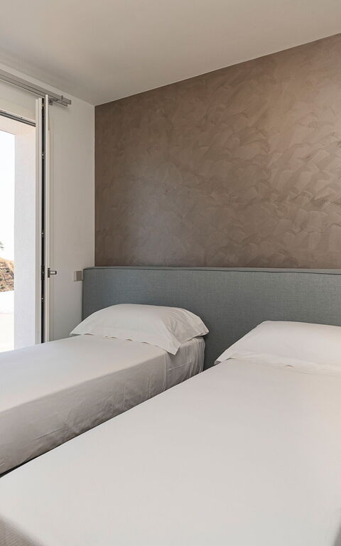 Villa Domizia: soveværelse