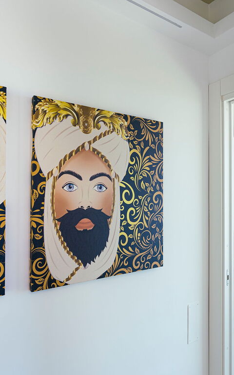 Villa Domizia: soveværelse