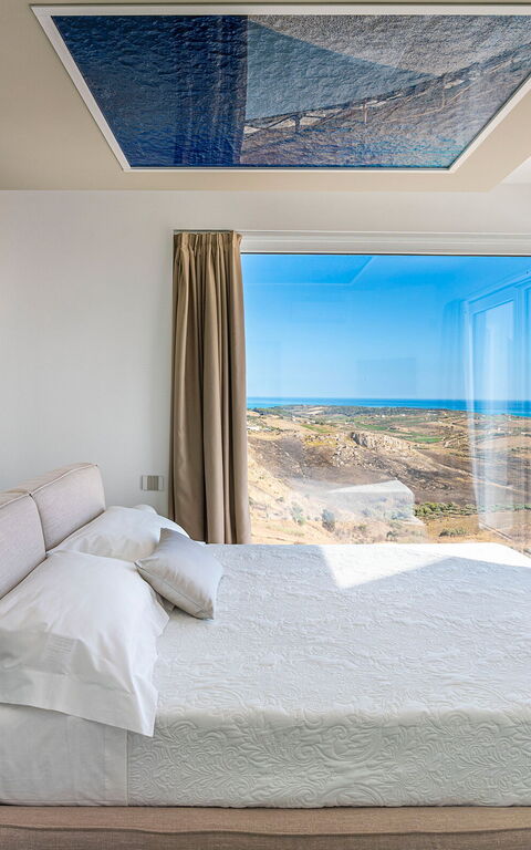 Villa Domizia: soveværelse