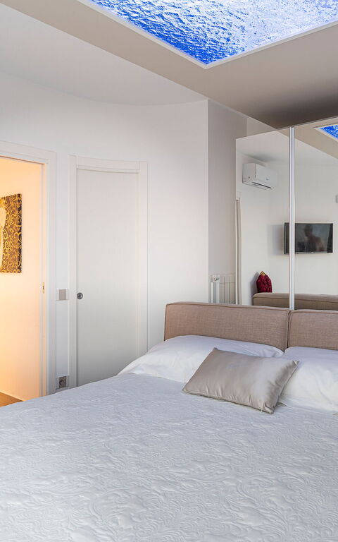 Villa Domizia: soveværelse