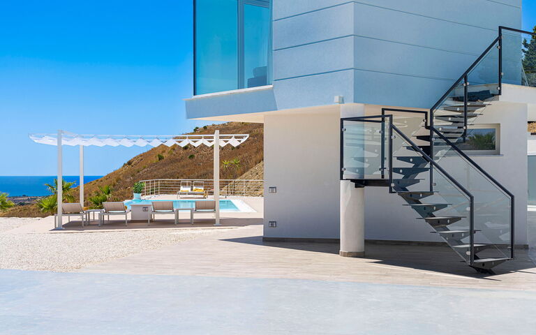 Villa Domizia: Udvendige