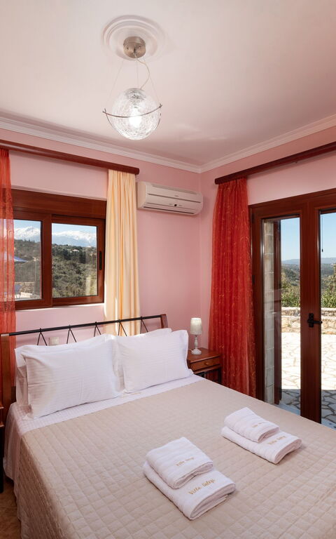 Villa Halepi: soveværelse