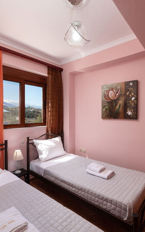 Villa Halepi: soveværelse