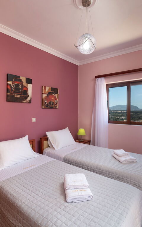 Villa Halepi: soveværelse