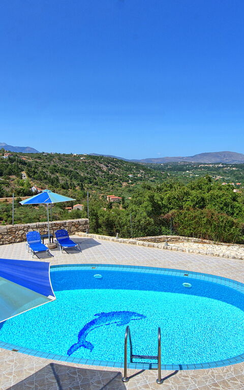 Villa Halepi: pool, Udendørs, Visninger