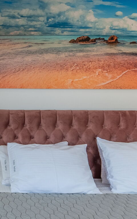 Villa Halepi: soveværelse