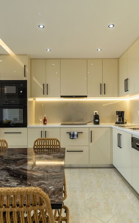 Villa Halepi: Køkken