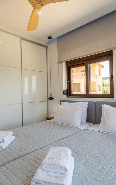 Villa Halepi: soveværelse