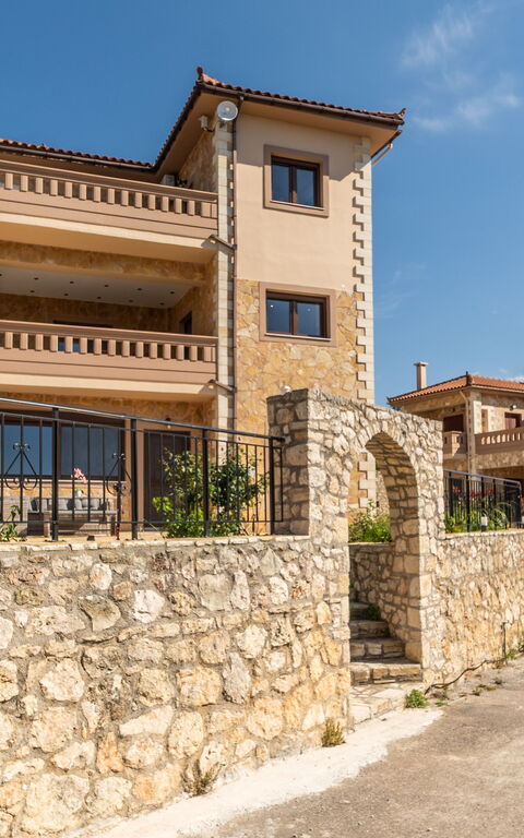 Villa Halepi: Have, Udendørs, Udvendige