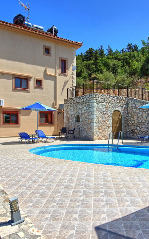 Villa Halepi: pool, Udendørs, Udvendige