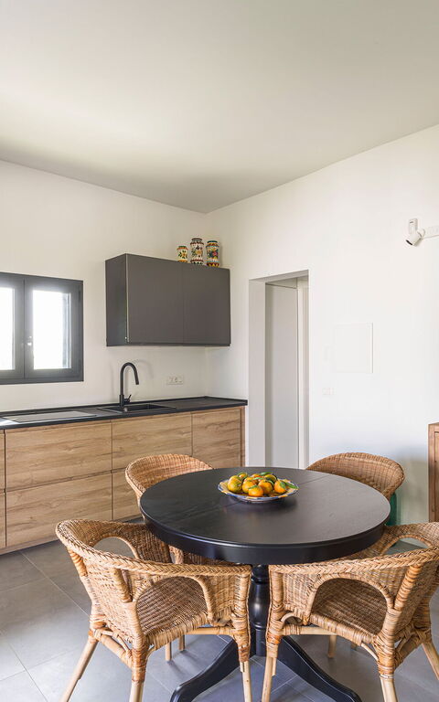 Casa Tancredi: Køkken, Stue